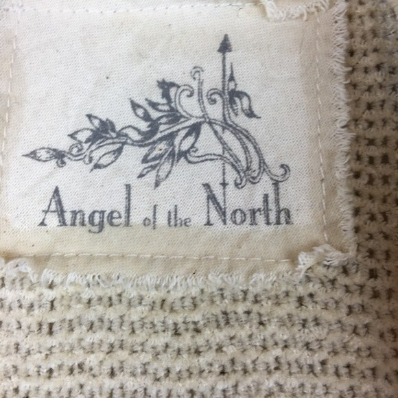 ANTHROPOLOGY/ Angel Of The North Wool Blend Crochet Open Knit Cardigan Size XS - Picture 7 of 9